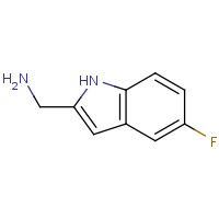 883531-07-5 [(5-Fluoro-1H-indol-2-yl)methyl]amine chemical structure