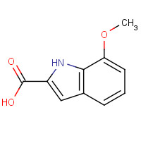 24610-33-1 7-Methoxy-1H-indole-2-carboxylic acid chemical structure