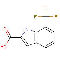 883541-39-7 7-(Trifluoromethyl)-1H-indole-2-carboxylic acid chemical structure
