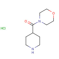 94467-73-9 4-(Piperidin-4-ylcarbonyl)morpholine hydrochloride chemical structure
