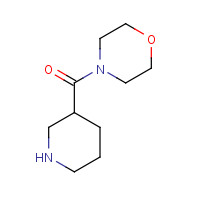 35090-96-1 4-(Piperidin-3-ylcarbonyl)morpholine chemical structure