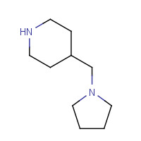 683772-11-4 4-(Pyrrolidin-1-ylmethyl)piperidine chemical structure