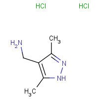 518064-16-9 [(3,5-Dimethyl-1H-pyrazol-4-yl)methyl]amine dihydrochloride chemical structure