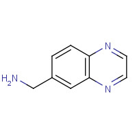 872047-67-1 (Quinoxalin-6-ylmethyl)amine chemical structure