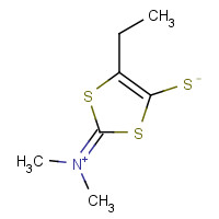 677031-20-8 2-(N,N-Dimethyliminium)-4-ethyl-5-mercapto-1,3-dithiol, inner salt chemical structure