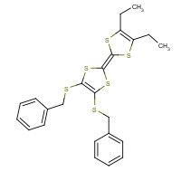 698359-01-2 Diethyl bis-(benzylthio)tetrathiafulvalene chemical structure
