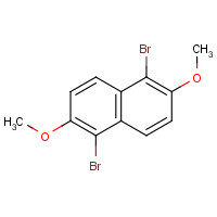 25315-06-4 1,5-Dibromo-2,6-dimethoxynaphthalene chemical structure