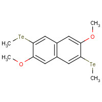 136559-38-1 2,6-Dimethoxy-3,7-bis(methyltelluro)-naphthalene chemical structure