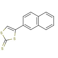 127198-67-8 4-(2-Naphthyl)-1,3-dithiol-2-thione chemical structure
