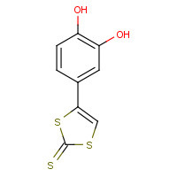 153275-67-3 4-(3,4-Dihydroxyphenyl)-1,3-dithiol-2-thione chemical structure