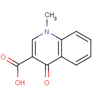 18471-99-3 1-Methyl-4-oxo-1,4-dihydro-quinoline-3-carboxylic acid chemical structure