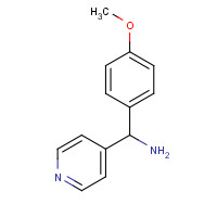 889939-88-2 C-(4-Methoxy-phenyl)-C-pyridin-4-yl-methylamine dihydrochloride chemical structure