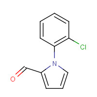 124695-22-3 1-(2-Chloro-phenyl)-1H-pyrrole-2-carbaldehyde chemical structure