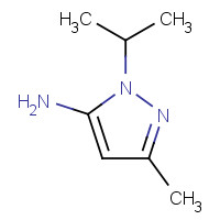 1124-16-9 2-Isopropyl-5-methyl-2H-pyrazol-3-ylamine chemical structure