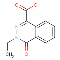 16015-48-8 3-Ethyl-4-oxo-3,4-dihydro-phthalazine-1-carboxylic acid chemical structure