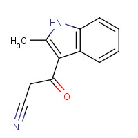 76397-72-3 3-(2-Methyl-1H-indol-3-yl)-3-oxopropanenitrile chemical structure