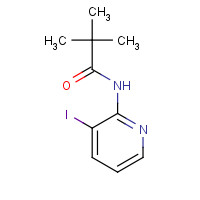 113975-31-8 N-(3-Iodo-pyridin-2-yl)-2,2-dimethyl-propionamide chemical structure
