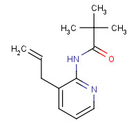 551950-43-7 N-(3-Allyl-pyridin-2-yl)-2,2-dimethyl-propionamide chemical structure
