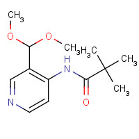 824429-52-9 N-(3-Dimethoxymethyl-pyridin-4-yl)-2,2-dimethyl-propionamide chemical structure