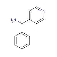 58088-57-6 C-Phenyl-C-pyridin-4-yl-methylamine chemical structure