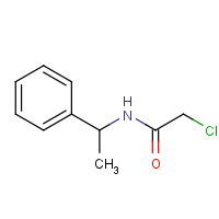 13230-80-3 2-Chloro-N-(1-phenyl-ethyl)-acetamide chemical structure