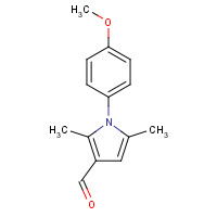 347331-30-0 1-(4-Methoxy-phenyl)-2,5-dimethyl-1H-pyrrole-3-carbaldehyde chemical structure