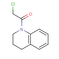28668-58-8 2-Chloro-1-(3,4-dihydro-2H-quinolin-1-yl)-ethanone chemical structure