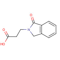 83747-30-2 3-(1-Oxo-1,3-dihydro-2H-isoindol-2-yl)-propanoic acid chemical structure
