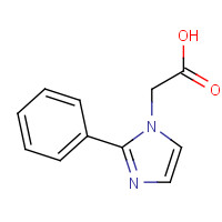 842958-44-5 (2-Phenyl-imidazol-1-yl)-acetic acid chemical structure