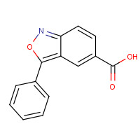 39695-71-1 3-Phenyl-benzo[c]isoxazole-5-carboxylic acid chemical structure