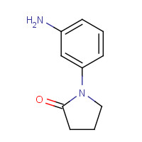 31992-43-5 1-(3-Amino-phenyl)-pyrrolidin-2-one chemical structure