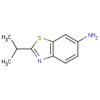 42517-23-7 2-Isopropyl-benzothiazol-6-ylamine chemical structure