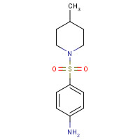 314285-39-7 4-(4-Methyl-piperidine-1-sulfonyl)-phenylamine chemical structure