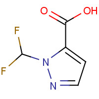 925199-97-9 2-Difluoromethyl-2H-pyrazole-3-carboxylic acid chemical structure