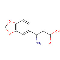 72071-75-1 3-Amino-3-(1,3-benzodioxol-5-yl)propanoic acid chemical structure
