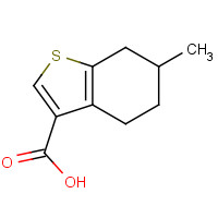 438213-69-5 6-Methyl-4,5,6,7-tetrahydro-benzo[b]thiophene-3-carboxylic acid chemical structure