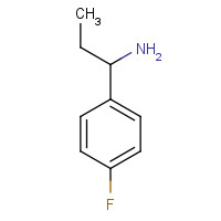 74877-10-4 1-(4-Fluoro-phenyl)-propylamine chemical structure