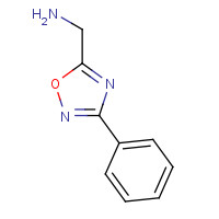 90564-77-5 C-(3-Phenyl-[1,2,4]oxadiazol-5-yl)-methylamine chemical structure