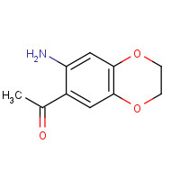 164526-13-0 1-(7-Amino-2,3-dihydro-benzo[1,4]dioxin-6-yl)-ethanone chemical structure