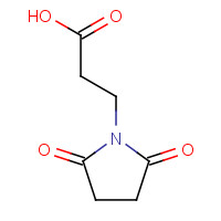 5724-76-5 3-(2,5-Dioxo-pyrrolidin-1-yl)-propionic acid chemical structure