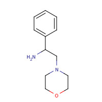 38060-08-1 2-Morpholin-4-yl-1-phenyl-ethylamine chemical structure