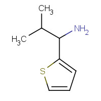 56072-60-7 2-Methyl-1-thiophen-2-yl-propylamine chemical structure