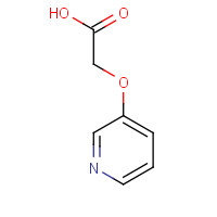 86649-57-2 (Pyridin-3-yloxy)-acetic acid chemical structure