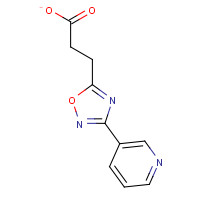 876716-11-9 3-(3-Pyridin-3-yl-[1,2,4]oxadiazol-5-yl)-propionic acid chemical structure