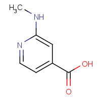 876717-53-2 2-Methylamino-isonicotinic acid chemical structure