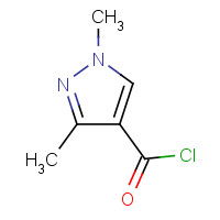113100-61-1 1,3-Dimethyl-1H-pyrazole-4-carbonyl chloride chemical structure