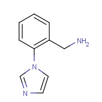 25373-55-1 2-Imidazol-1-yl-benzylamine chemical structure