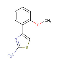 93209-95-1 4-(2-Methoxy-phenyl)-thiazol-2-ylamine chemical structure