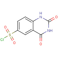 56044-12-3 2,4-Dioxo-1,2,3,4-tetrahydro-quinazoline-6-sulfonyl chloride chemical structure