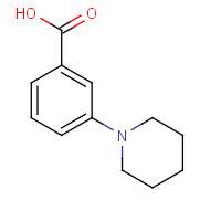 77940-94-4 3-Piperidin-1-yl-benzoic acid chemical structure